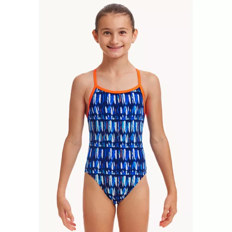 Girls Perfect Teeth Single Strap One Piece