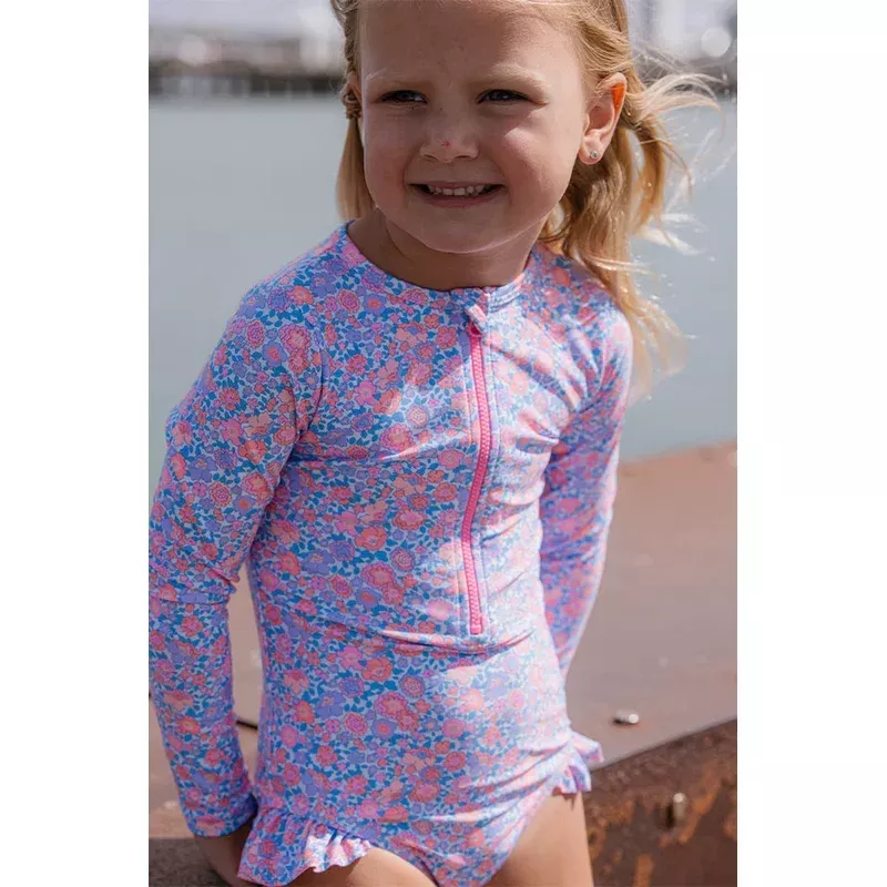 Girls Pretty Posy Sunsuit