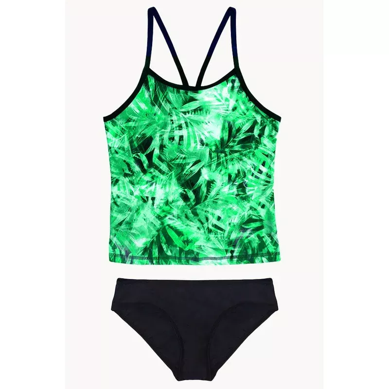 Girls Sugar Palm Tankini Set