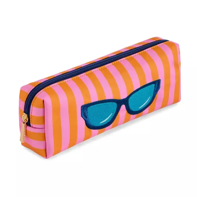 GLASSES STRIPE POUCH