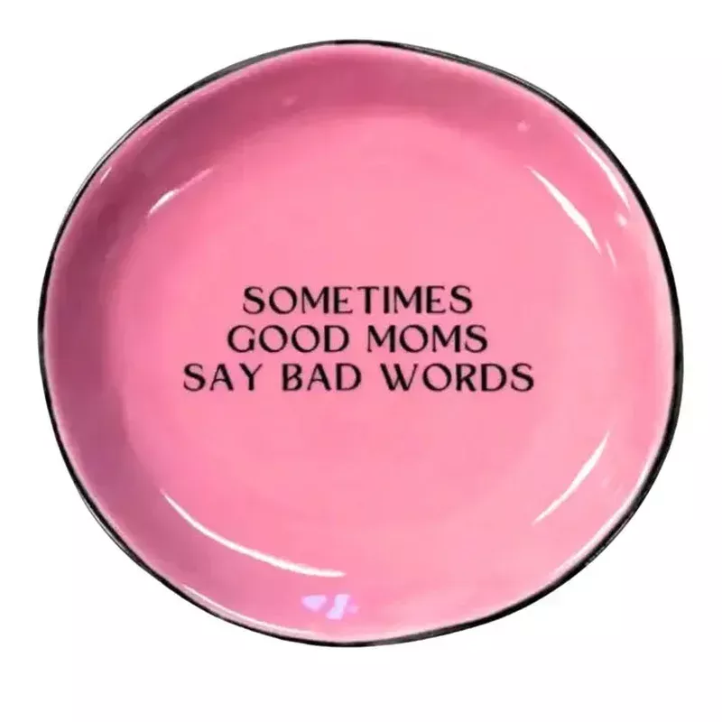 GOOD MOMS BAD WORDS TRINKET TRAY
