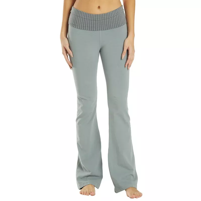 Hard Tail Contour Rolldown Bootleg Flare Pant