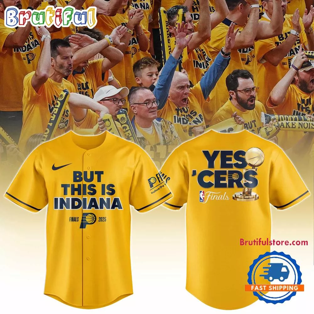 Indiana Pacers Final 2025 Baseball Jersey