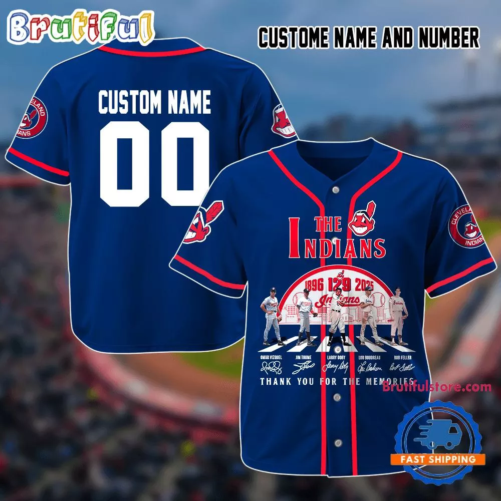 The Indians 129th Anniversary 2025 Baseball Jersey