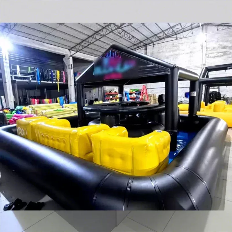 Inflatable Pool Bar Tent Sofa Seats Backyard Parties