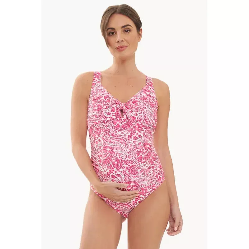 Janis Tie Front One Piece