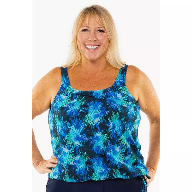 Jazzy Jewels Blouson Tankini Separate +