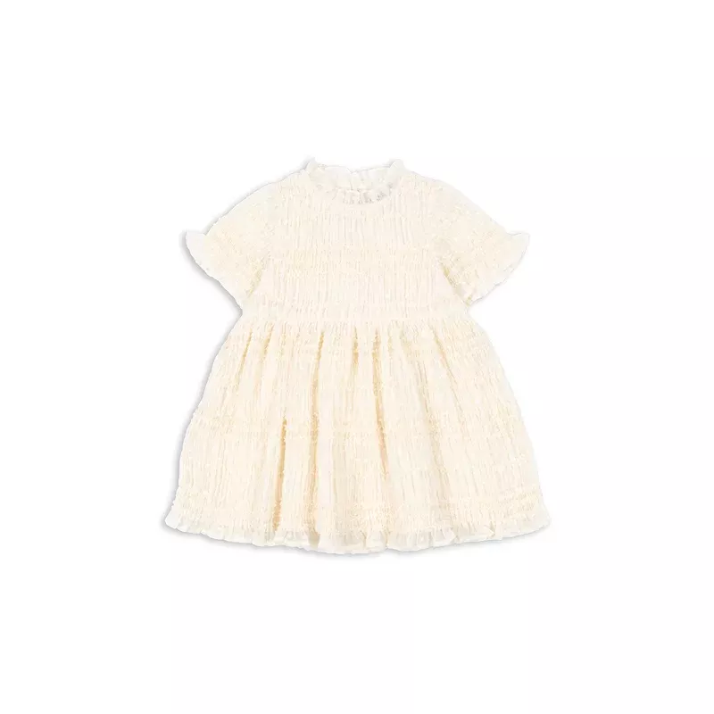JOELLA DRESS – white smoke