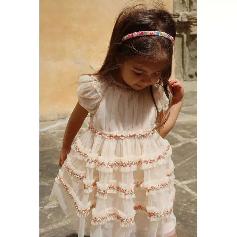 JOELLE DRESS – buttercream