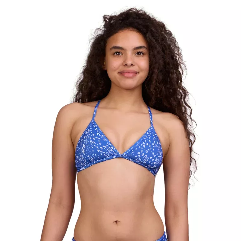 JOLYN Women’s Current Triangle Bikini Top