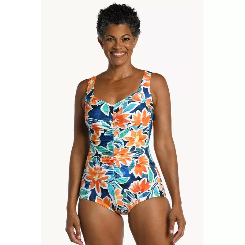 Joy Blooms Shirred One Piece +
