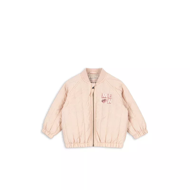 JUNO KITTY BOMBER JACKET – cameo rose