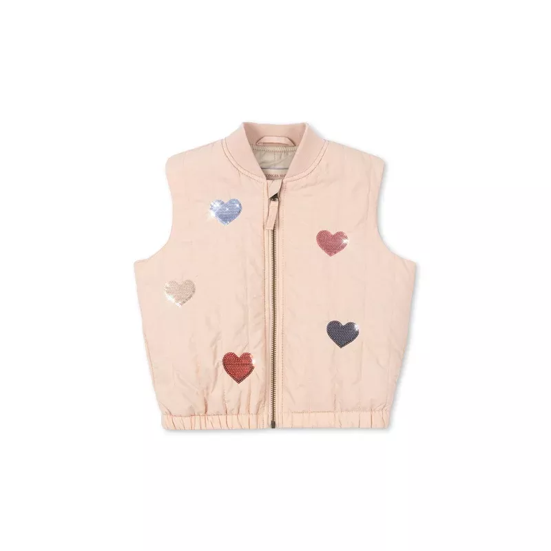 JUNO VEST – cameo rose