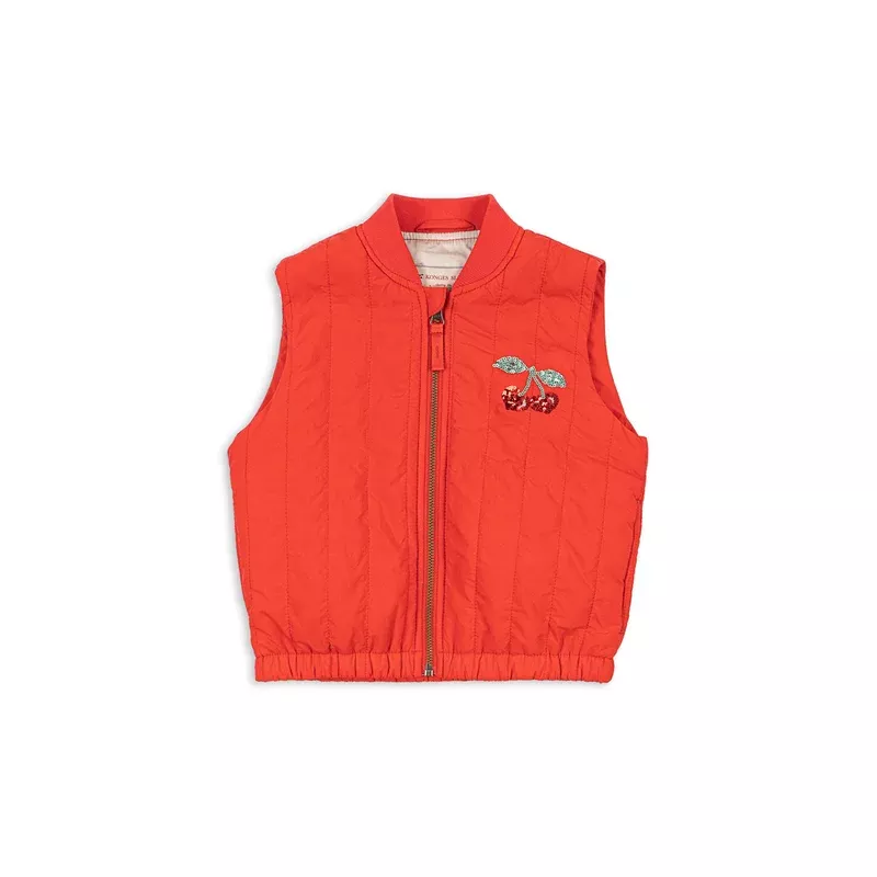 JUNO VEST – fiery red
