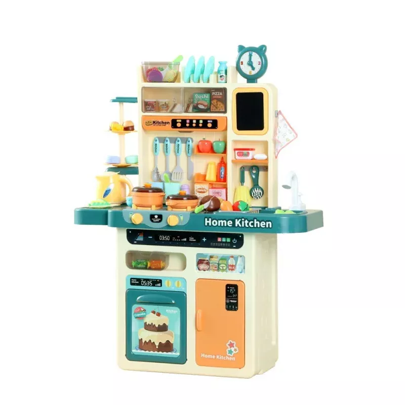 Keezi Home Kitchen with 73pcs Kids Kitchen Accessories