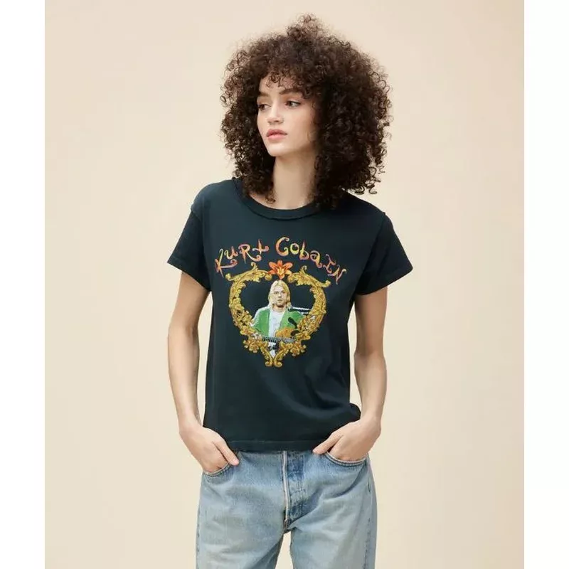KURT COBAIN HEART FRAME REVERSE GF TEE
