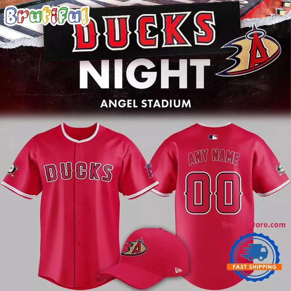 LA Angels Ducks Night Limited Edition Jersey Shirt