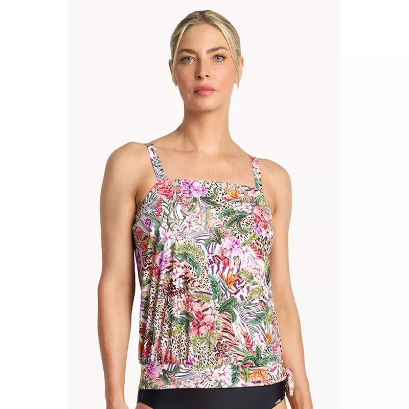 Lilymaze Blouson Tankini Separate