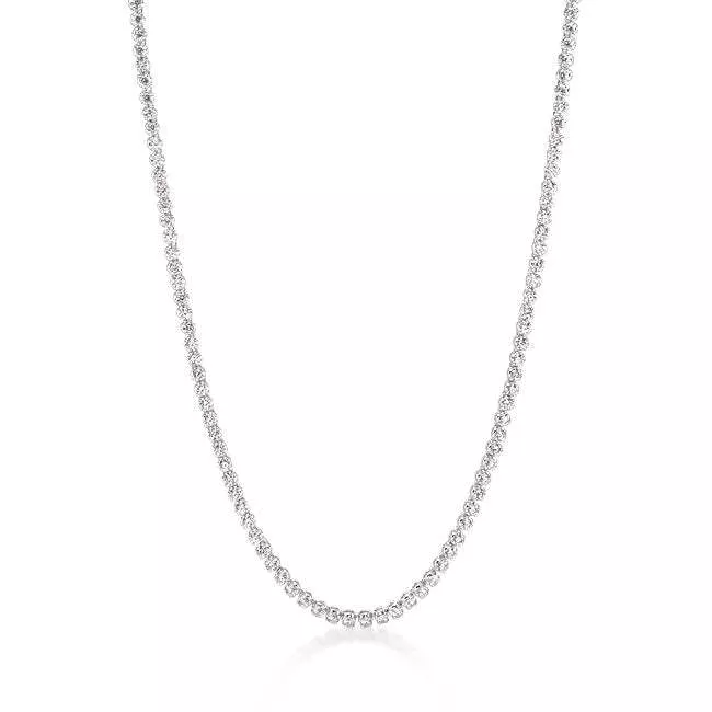 Long Elegant Cubic Zirconia Necklace