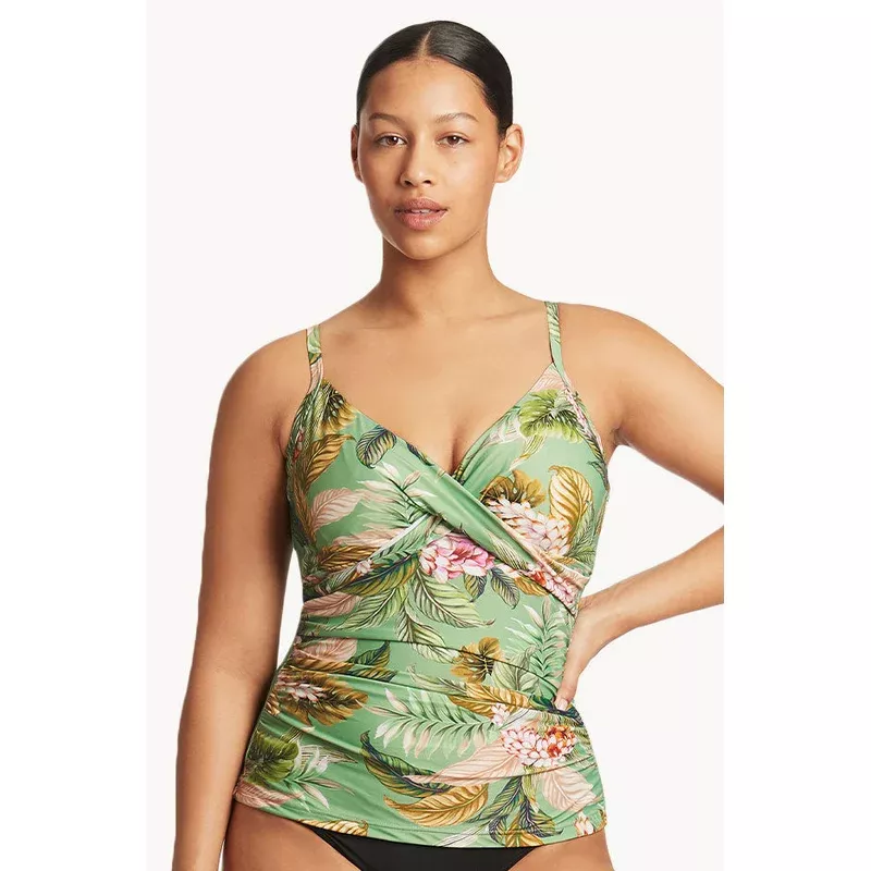 Lost Paradise DD/E Cup Twist Front Tankini Separate