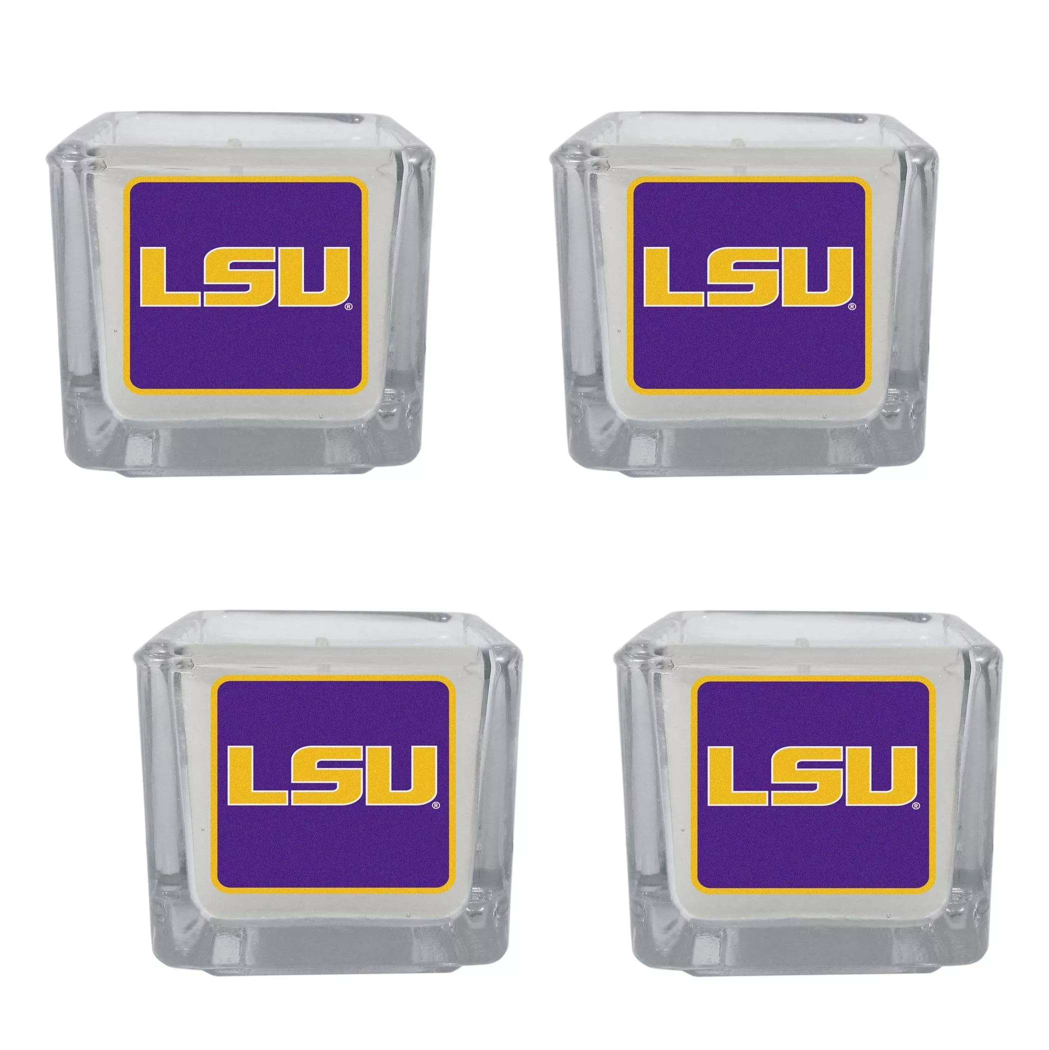LSU Tigers Scented Candles, 4 pk