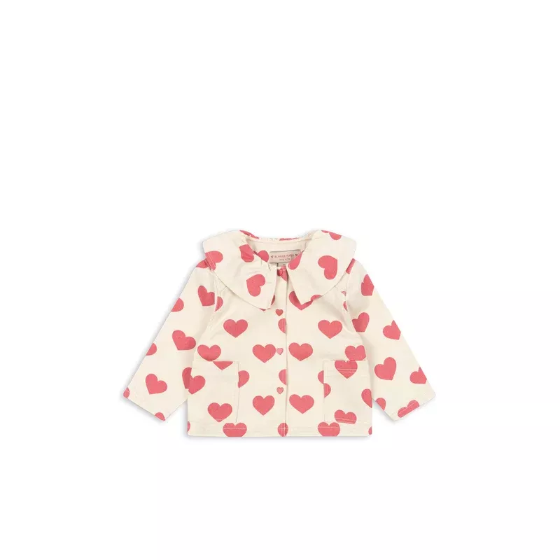 MAGOT COLLAR JACKET GOTS – bon coeur pink