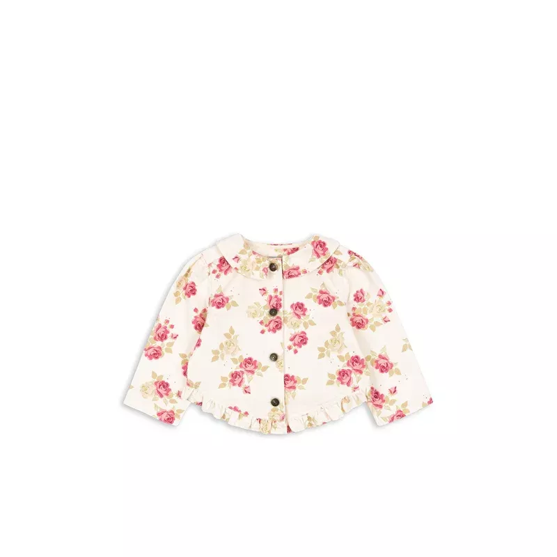 MAGOT FRILL JACKET – midori blanc