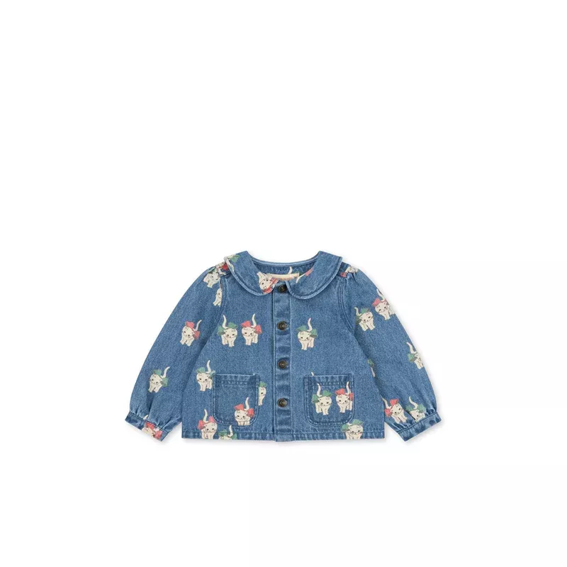 MAGOT JACKET – bow kitty denim