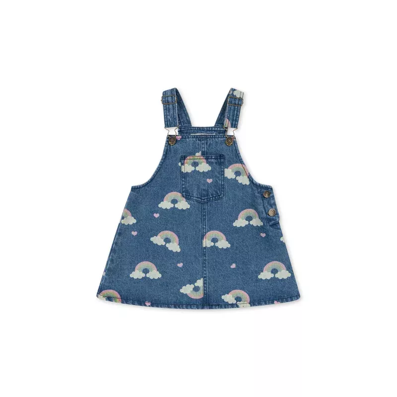 MAGOT OVERALL DRESS – rainbow