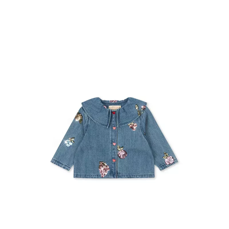 MAGOT SEQUIN DENIM SHIRT – vitamins