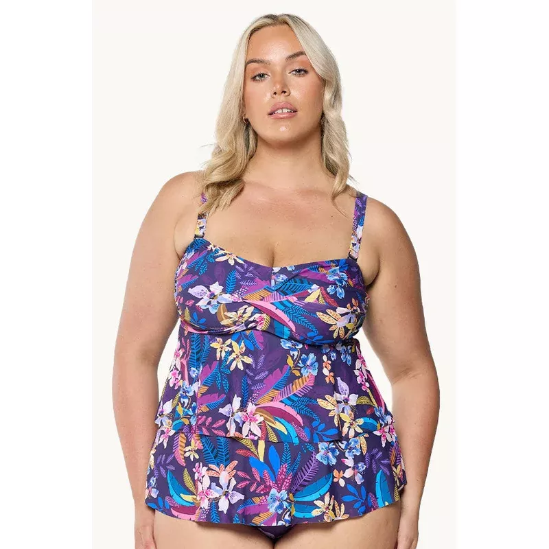 Majorca Tiered Bandeau Tankini Separate