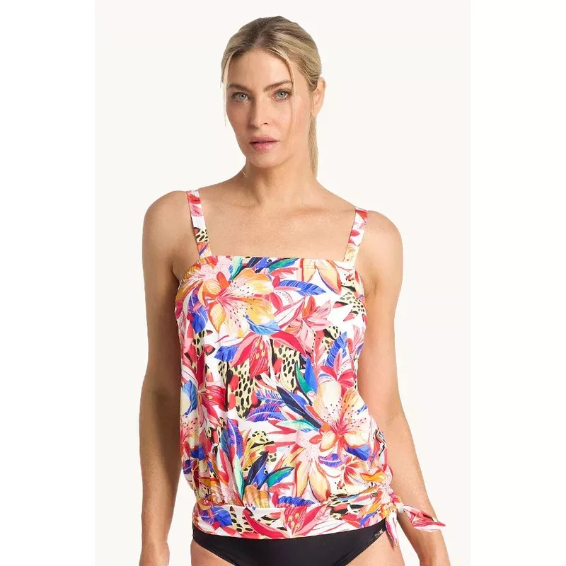 Mandalay Bandeau Blouson Tankini Separate