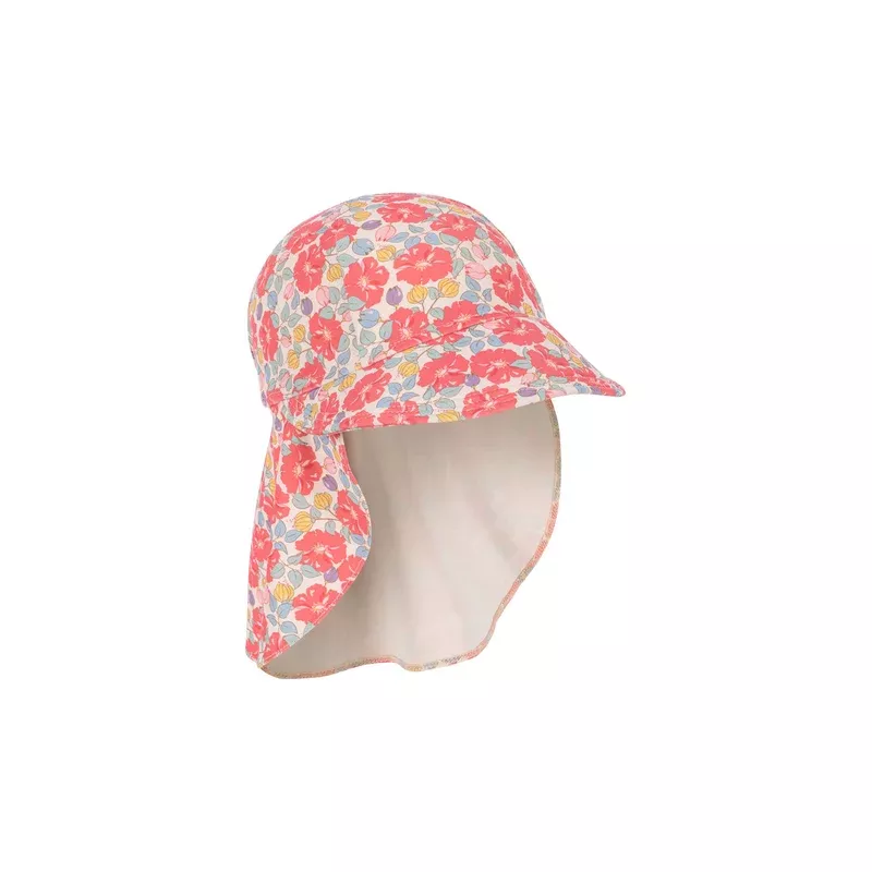 MANUCA FRILL SUN HAT GRS – rose anglaise