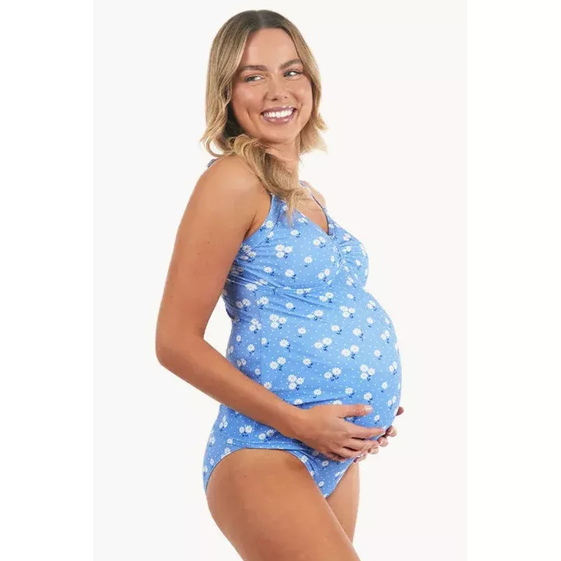 Maternity Daisy Tankini Set