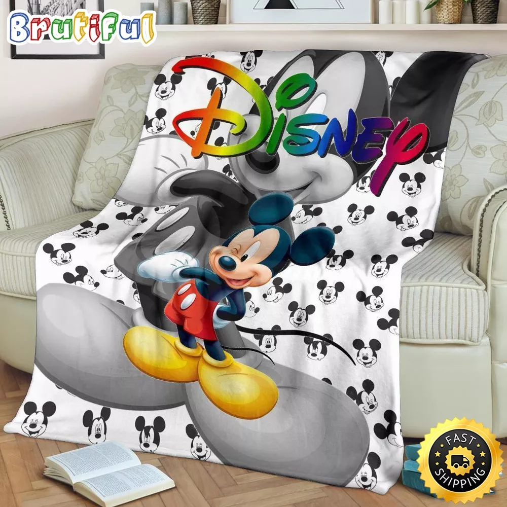 Mickey Mouse Blanket Cute Mickey Fleece Blanket For Bedding Decor
