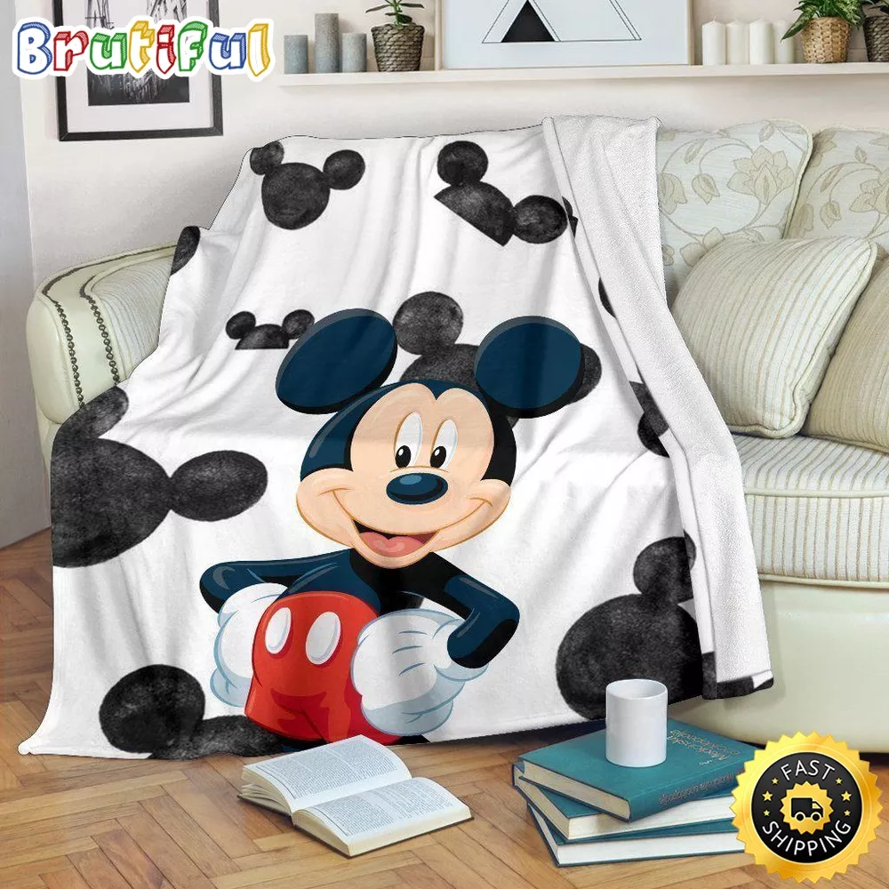 Mickey Mouse Blanket Cute Mickey Mouse Fleece Blanket For Bedding Decor