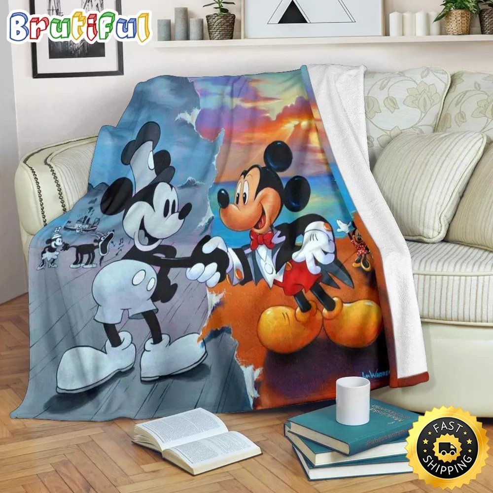 Mickey Mouse Blanket Original Current Mickey Mouse Fleece Blanket For Bedding Decor