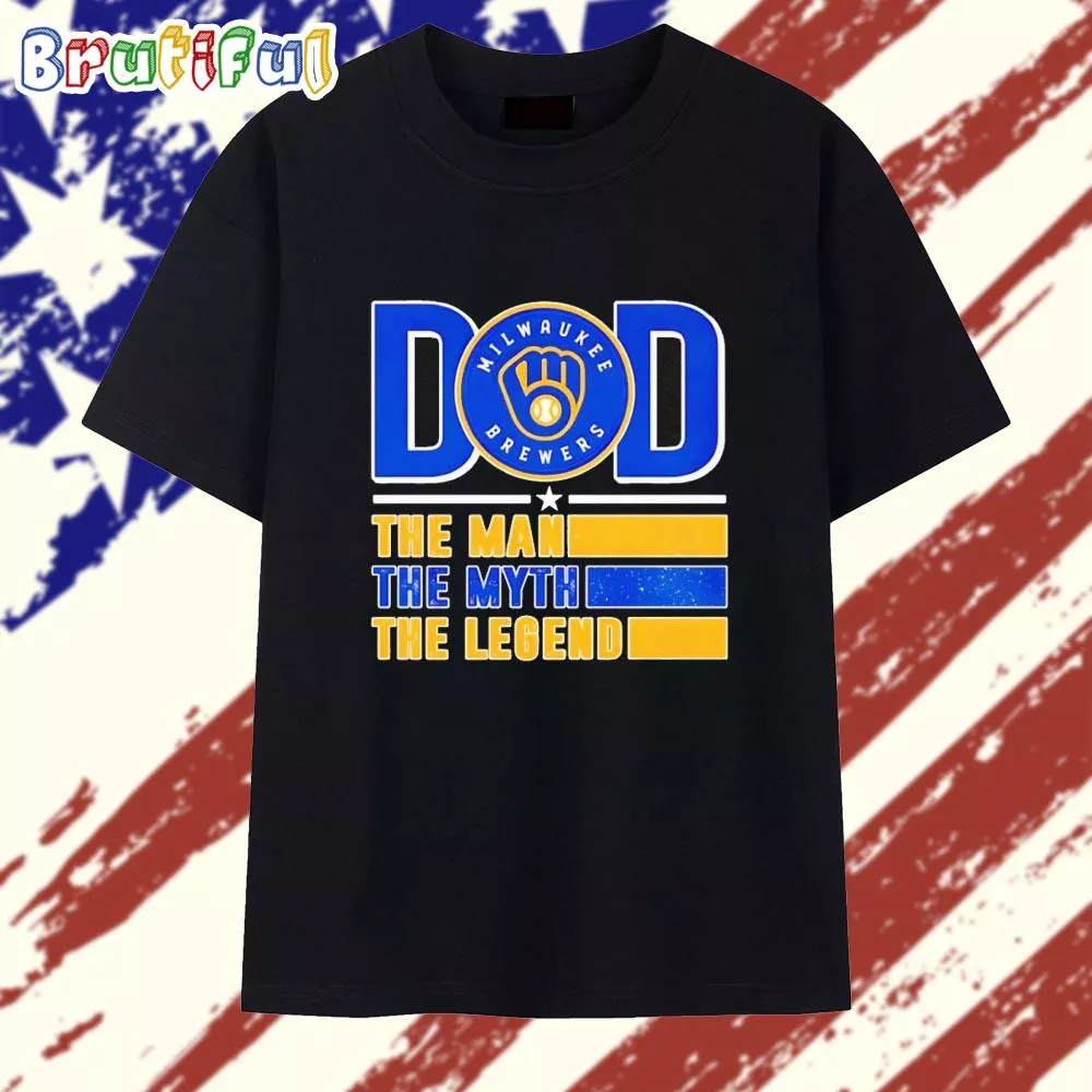 Milwaukee Brewers The Man The Myth The Legend T Shirt