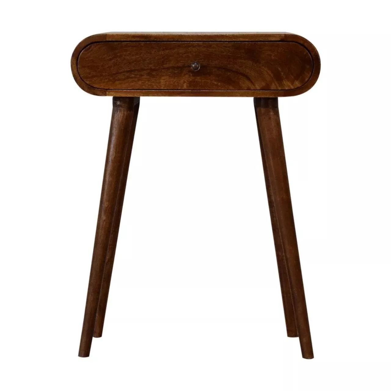 Mini Round Chestnut Console