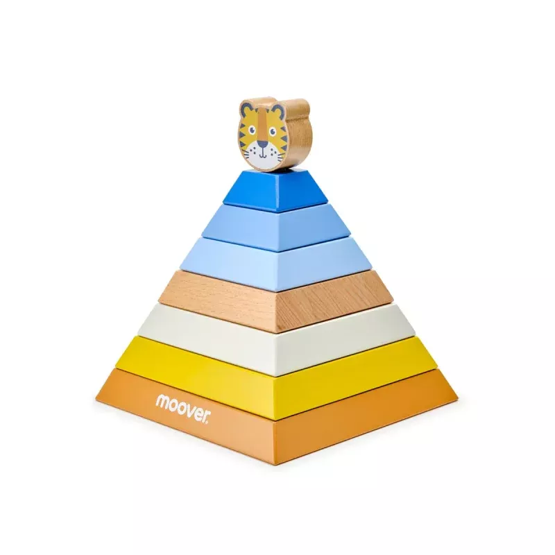 Moover Wooden Pyramid Puzzle