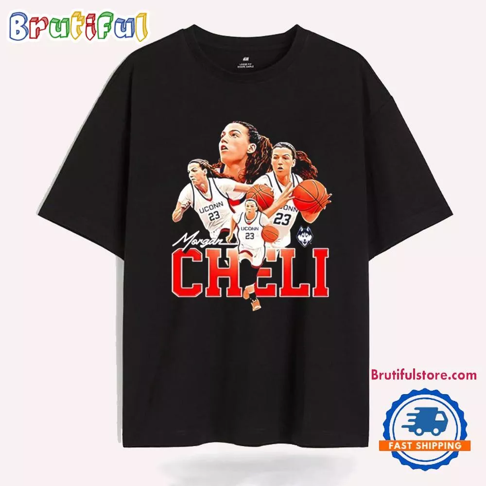 Morgan Cheli UConn Huskies Graphics T Shirt