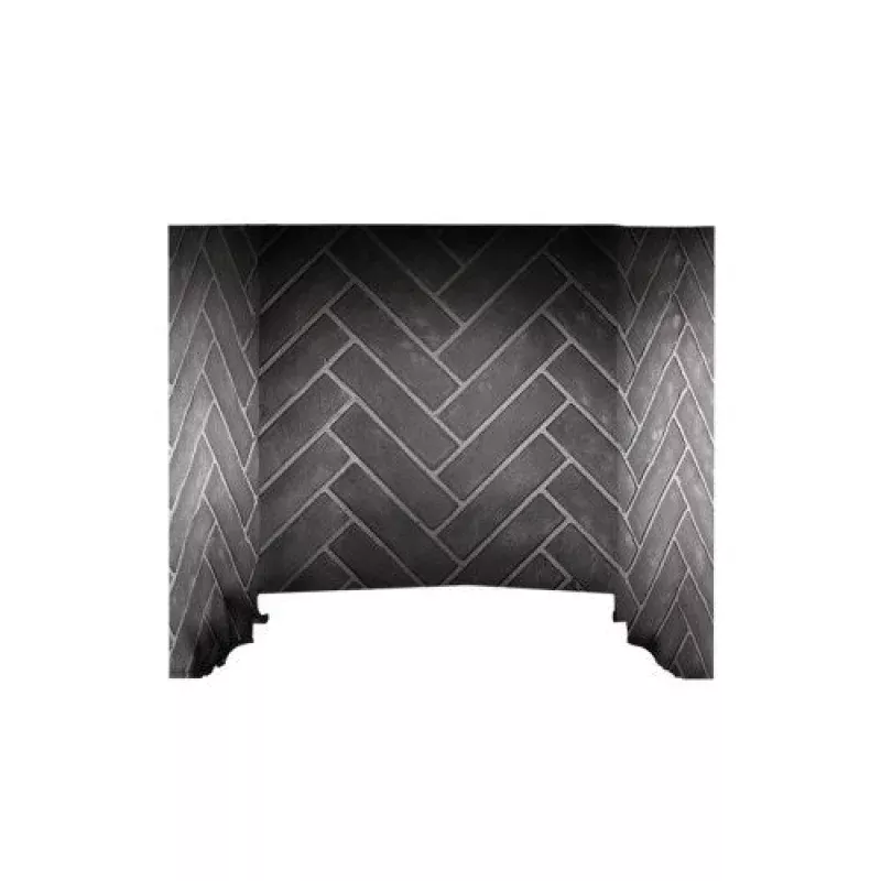 Napoleon DBPEX36WH Decorative Westminster Herringbone Brick Panels for Elevation X 36