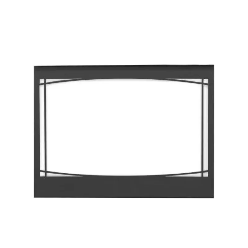 Napoleon Z42F Black Zen Decorative Front