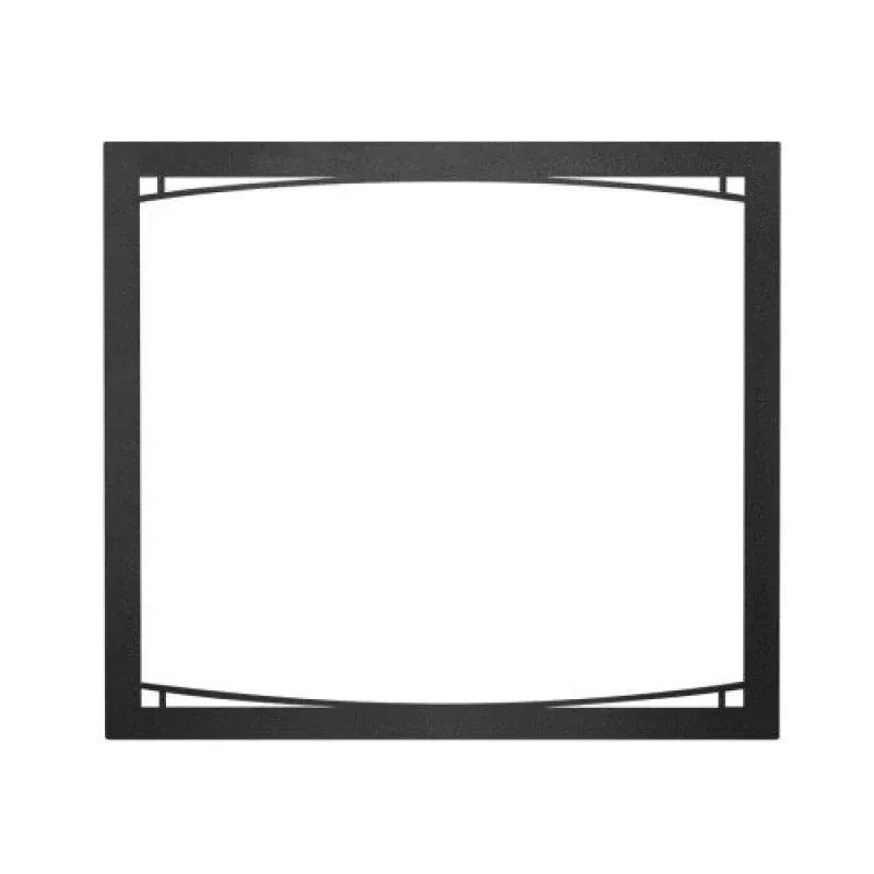 Napoleon ZEX36BK Black Zen Decorative Fireplace Front