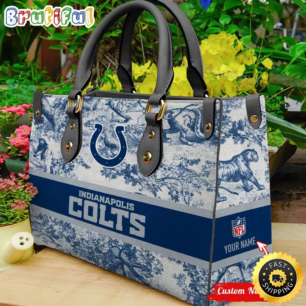 NFL Indianapolis Colts Women Leather Bag