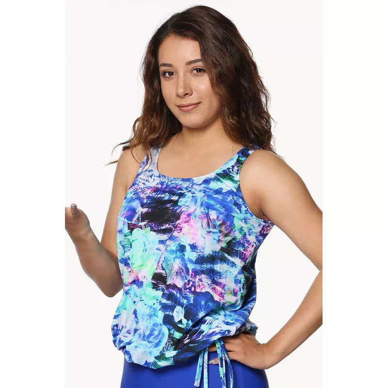 Ocean Rose D/DD Cup Blouson Tankini Separate