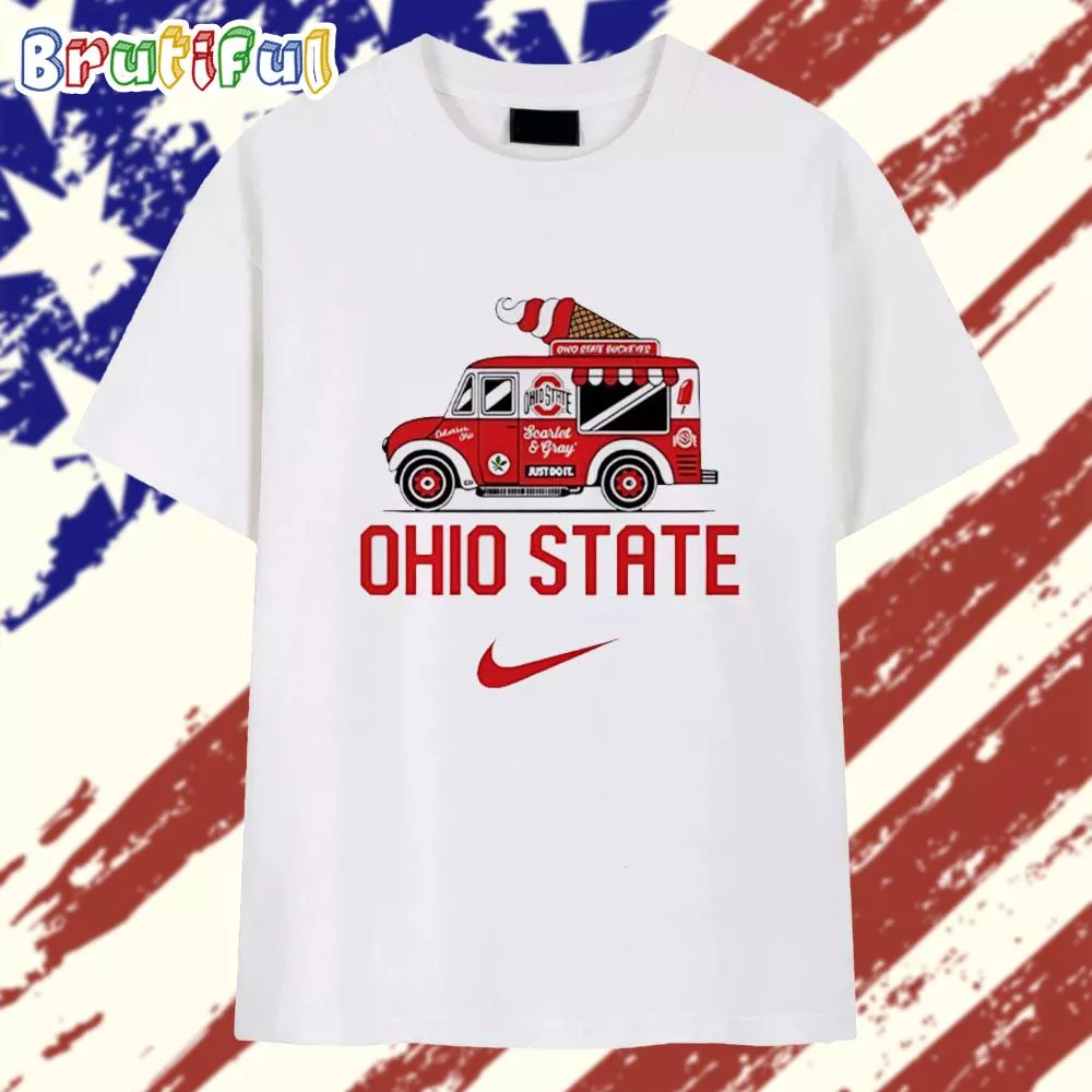 Ohio State Buckeyes Ice Cream Truck T Shirt