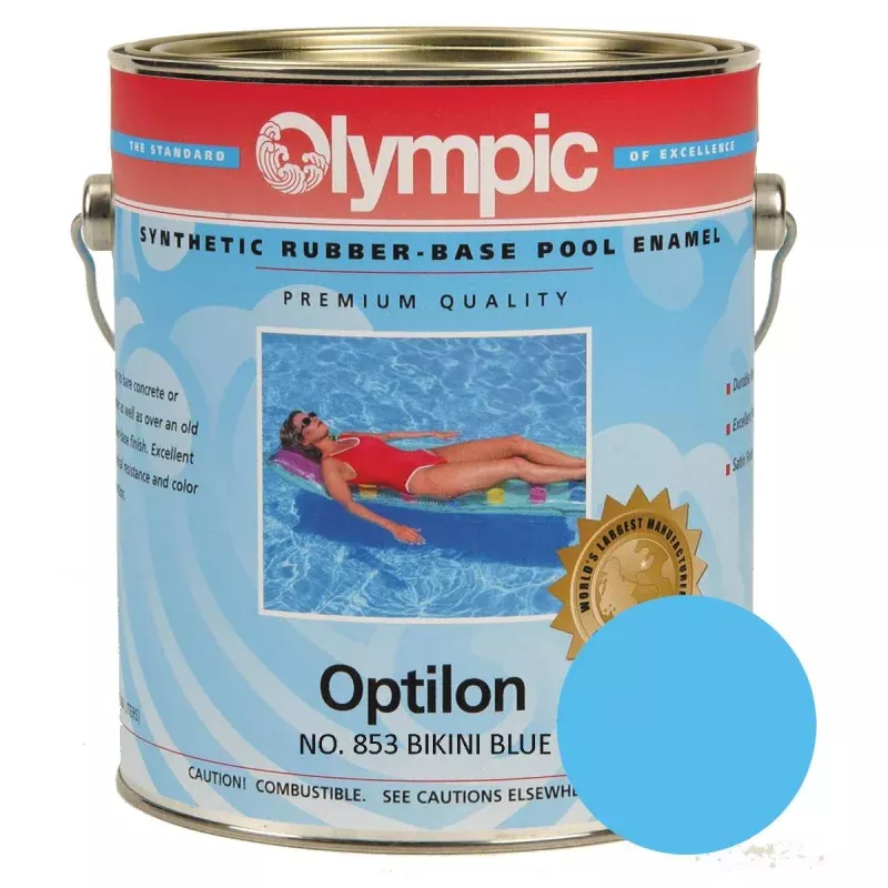 Olympic853-GLSynthetic Rubber Base EnamelBikini Blue