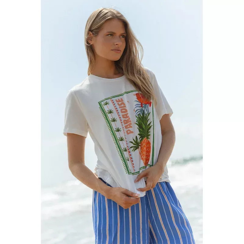 Paradise Beach Ellia Crew Tee