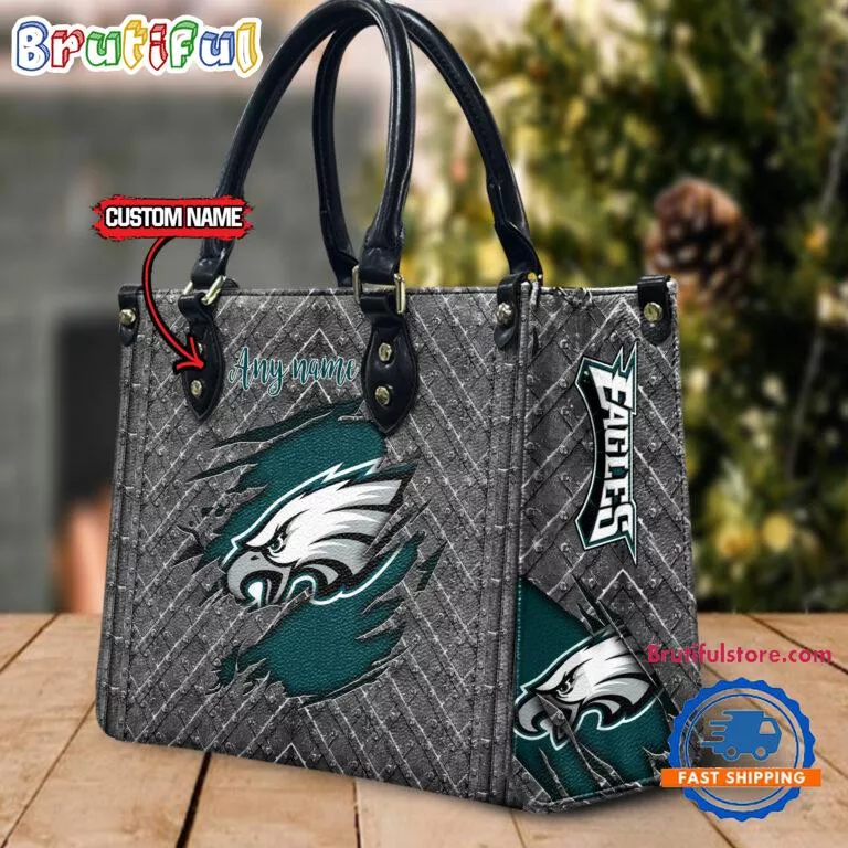 Philadelphia Eagles Limited Edition Custom Leather Handbag